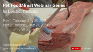 pet food webinar series banner